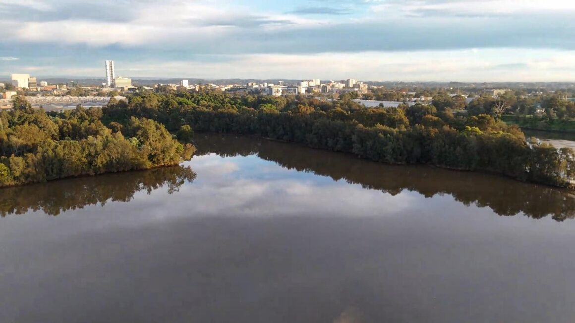 Anzac Creek, Moorebank, Sydney, NSW
